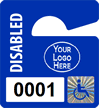 Plastic ToughTags™ Parking Permits, Mini