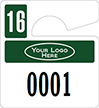 Plastic ToughTags™ Parking Permits, Mini