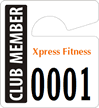 Plastic ToughTags™ Parking Permits, Mini