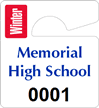 Plastic ToughTags™ Parking Permits, Mini