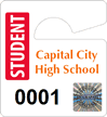 Plastic ToughTags™ Parking Permits, Mini