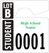 Plastic ToughTags™ Parking Permits, Mini