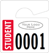 Plastic ToughTags™ Parking Permits, Mini