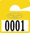 Plastic ToughTags™ Parking Permits, Mini