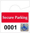 Plastic ToughTags™ Parking Permits, Mini