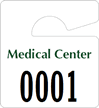 Plastic ToughTags™ Parking Permits, Mini