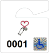 Plastic ToughTags™ Parking Permits, Mini