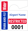 Plastic ToughTags™ Parking Permits, Mini