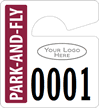 Plastic ToughTags™ Parking Permits, Mini