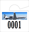 Plastic ToughTags™ Parking Permits, Mini