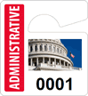 Plastic ToughTags™ Parking Permits, Mini