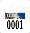 Plastic ToughTags™ Parking Permits, Mini