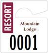 Plastic ToughTags™ Parking Permits, Mini