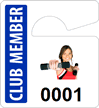 Plastic ToughTags™ Parking Permits, Mini
