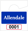 Plastic ToughTags™ Parking Permit Mini Template