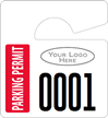 Plastic ToughTags™ Parking Permit Mini Template