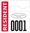 Plastic ToughTags™ Parking Permit Mini Template