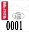 Plastic ToughTags™ Parking Permit Mini Template