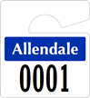 Plastic ToughTags™ Parking Permit Mini Template