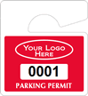Plastic ToughTags™ Parking Permit Mini Template