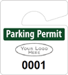 Plastic ToughTags™ Parking Permit Mini Template