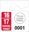 Plastic ToughTags™ Parking Permit Mini Template