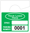 Plastic ToughTags™ Parking Permit Mini Template