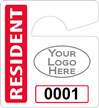 Plastic ToughTags™ Parking Permit Mini Template