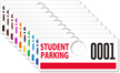 ToughTag™ Mirror Parking Permits (non-blocking)