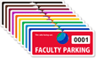 ToughTag™ Mirror Parking Permits