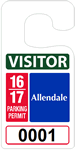 Plastic ToughTags™ Parking Permit Template