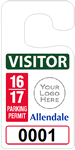 Plastic ToughTags™ Parking Permit Template