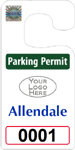 Plastic ToughTags™ Parking Permit Template