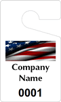 Plastic ToughTags™ for Patriotic Parking Permits