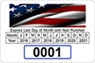 Monthly Window Decal 2
