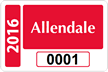Parking Labels - Design LT5