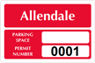 Parking Labels - Design LT8