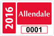 Parking Labels - Design LT9