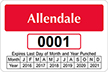 Parking Labels - Design LT16