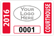 Parking Labels - Design LL6