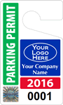 Plastic ToughTags™ for SecuraPass™ Parking Permits