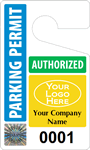 Plastic ToughTags™ for SecuraPass™ Parking Permits