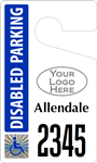Plastic ToughTags™ for SecuraPass™ Parking Permits