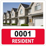 HOA Window Decal 2 in. x 2 in.