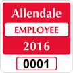 Parking Labels - Design SQ7
