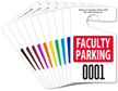 ToughTag™ Standard Sized Rearview Mirror Parking Passes