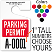 ToughTag™ Standard Sized Rearview Mirror Parking Passes
