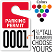ToughTag™ Standard Sized Rearview Mirror Parking Passes