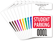 ToughTag™ Standard Sized Rearview Mirror Parking Passes