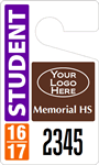 Plastic ToughTags™ for Student Parking Permits